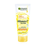 غارنييه غسول الوجه سكين اكتيف للتفتيح فيتامين سي والليمون 100 مل Garnier Skin Active Fast Bright Vitamin C Face Wash 100 ml