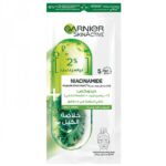 Garnier's Detox Phenacinamide and Kale Extract Wipe Mask 15C