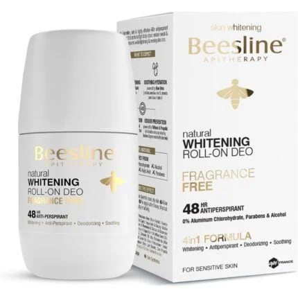 بيزلين رول اون لتفتيح البشرة وخالي من العطر 50 مل Beesline Roll-On Skin Brightening Fragrance-Free 50 ml