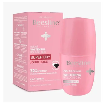 بيزلين مزيل عرق رول اون ورد جوري للنساء 50 مل Beesline Whitening Roll-on Deodorant Jouri Rose 50ml