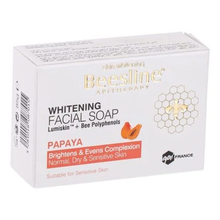 بيزلين صابونة لتفتيح بشرة الوجه بالبابايا – 85 جم | أوتلت بترا كير Beesline Papaya Brightening Facial Soap 85 gm | Petra Care Outlet