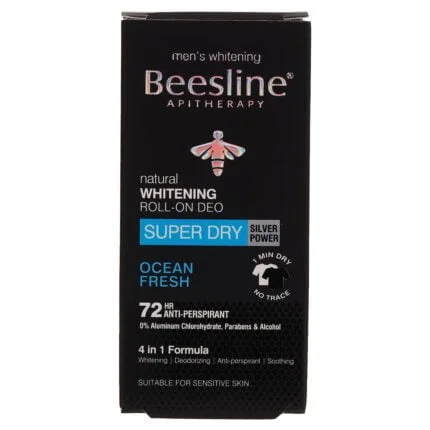 بيزلين مزيل عرق رول اوشن فريش للرجال 50 مل Beesline Ocean Fresh Roll-On Deodorant for Men 50 ml