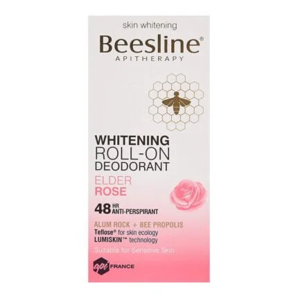 بيزلين مزيل عرق رول عطر الورد 50 مل Beesline Deodorant Roller Deodorant Rose Fragrance 50 ml