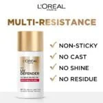 L’OREAL PARIS Defender Invisible UV Sun Protection Fluid SPF50+ 50 ml - Image 5