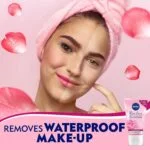 NIVEA Face Wash Micellar Rose Care with Organic Rose - All Skin Types 150ml - Image 4