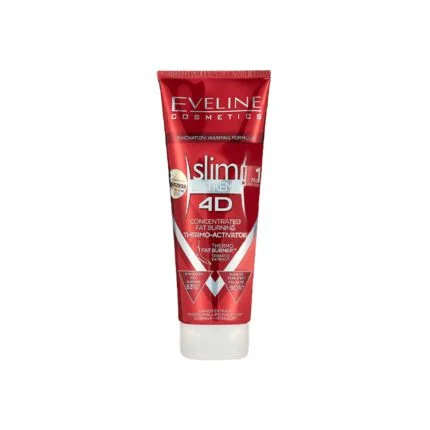 ايفلين سيروم التنحيف الحراري 4 دي سليم اكستريم لحرق الدهون 250 مل Eveline 4D Slim Extreme Fat Burning Thermal Slimming Serum 250 ml