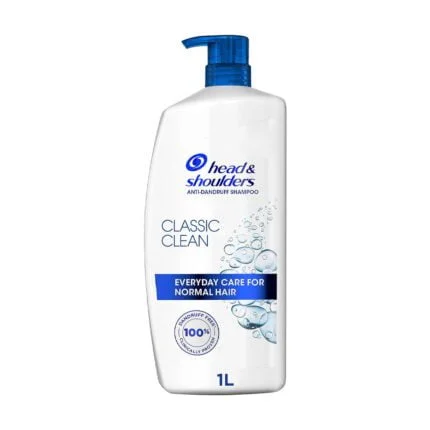 هيد أند شولدرز شامبو ضد القشرة أنيق ونظيف 1000 مل Head and Shoulders Sleek and Clean anti-dandruff shampoo 1000 ml