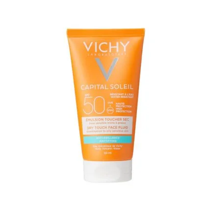 Vichy Capital Soleil Sunscreen Cream 50SPF Dry Touch Anti-Shine 50ml