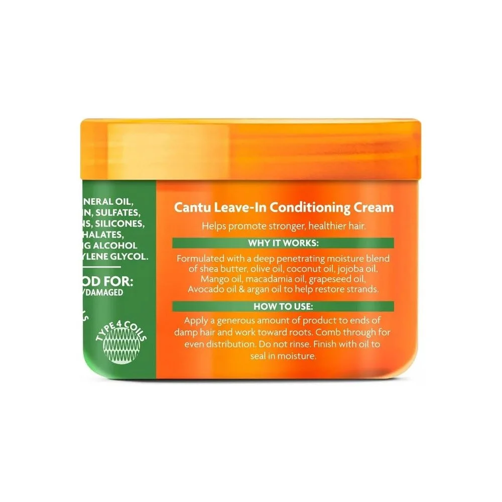 petracare-cantu-11.2 Cantu leave-in moisturizing cream with shea butter extract 340g - Image 3