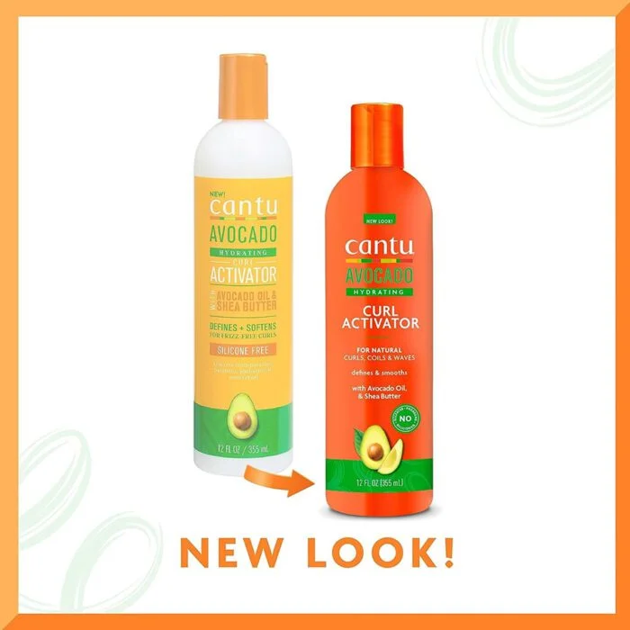 Cantu moisturizing cream for curly hair with avocado extract 355 ml - Image 3