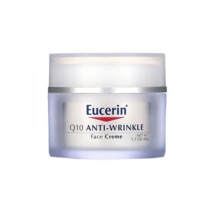 يوسرين كريم الوجه بتركيبة Q10 المضاد للتجاعيد 48ج Eucerin Q10 Anti-Wrinkle Facial Cream 48g
