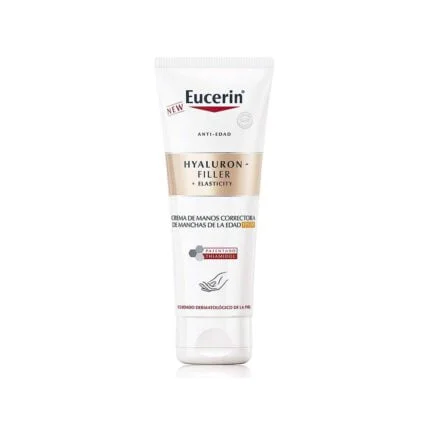 يوسرين كريم يدين هيالورون فيلر ضد البقع و الشيخوخة معامل حماية من الشمس 30 75 مل Eucerin Hyaluron Filler Hand Cream Anti-Spots and Anti-Aging SPF 30 75 ml