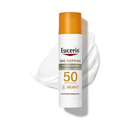 يوسرين لوشن واقي من الشمس خفيف الوزن للوجه محاربة علامات الشيخوخة عامل حماية من الشمس 50 75 مل Eucerin Anti-Aging Lightweight Face Sunscreen Lotion SPF 50 75ml