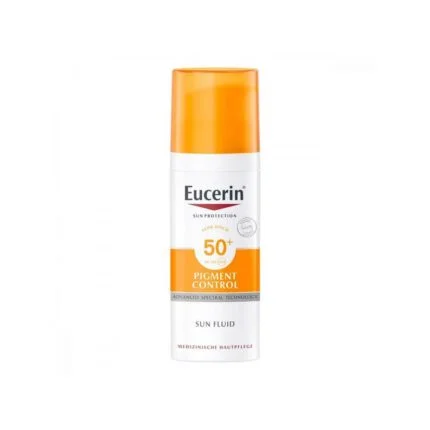يوسرين واقي شمس بعامل حماية 50SPF مضاد للتصبغ بيجمينت كونترول 50 مل Eucerin Pigment Control Sunscreen SPF 50, 50ml