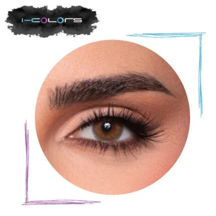 iColors Daily Lenses hazel amber 320