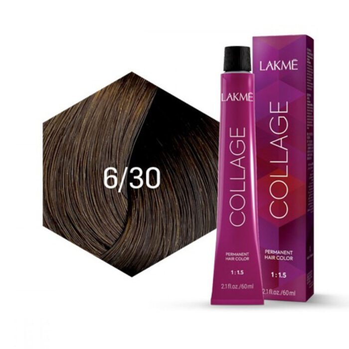 Lakme Collage Hair Dye 60 ml 6/30 - Image 1