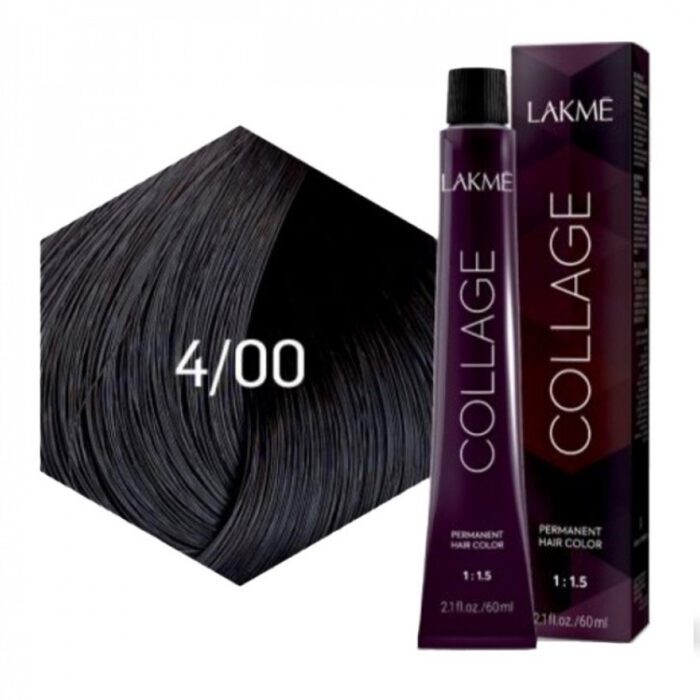 Lakme Collage Hair Dye 60 ml 4/00 - Image 1