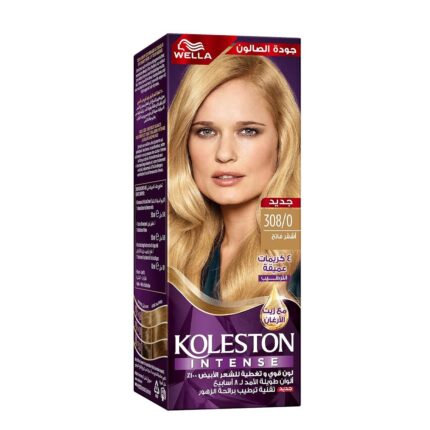 Wella Koleston hair dye light blonde 308/0