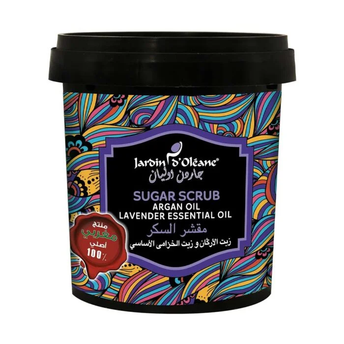 Jardin Oleane Sugar Scrub with Argan Oil and Lavender Essential Oil 600g - Image 1