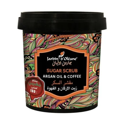 Jardin Oleane Sugar Scrub with Argan Oil and Coffee 600g