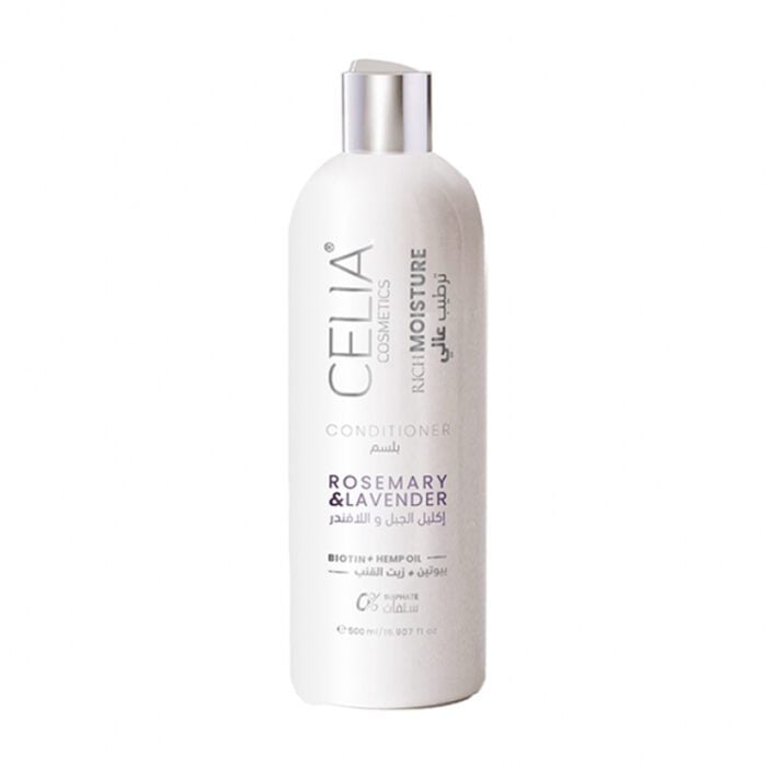 Celia Rosemary & Lavender Rich Moisture conditioner 500ml - Image 1