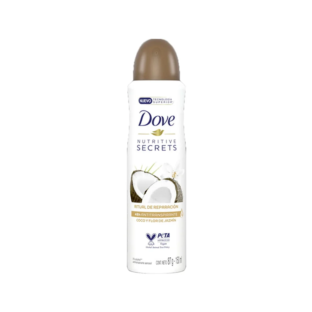 Dove deodorant spray with coconut and jasmine flower 150ml