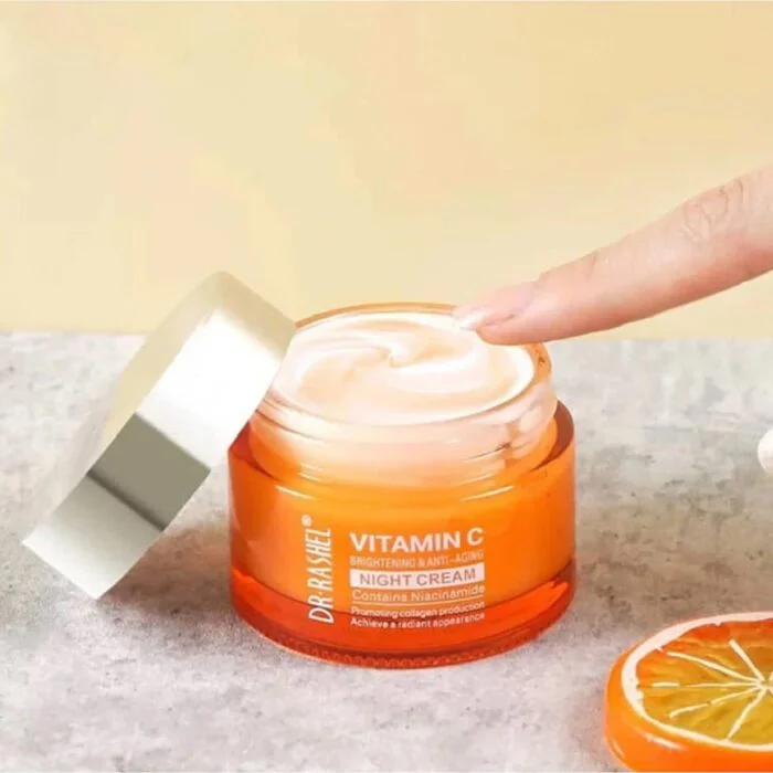 Dr. Rashel Skin Lightening and Anti-Aging Night Cream with Vitamin C 50g - Image 3
