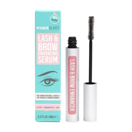 هير برست سيروم العناية بالرموش والحواجب 9 مل Hairburst eyelash and eyebrow care serum 9ml