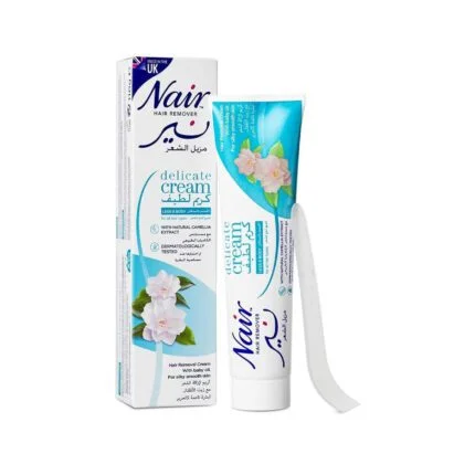 Nair Gentle Hair Removal Cream with Camellia Extract for Sensitive Skin 110gm