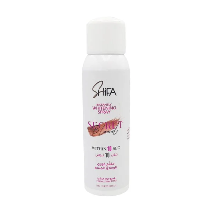 Shifa instant lightening spray for face and body with collagen 180ml - Image 1