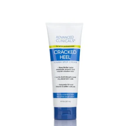 ادفانسد كلينيكالز كريم لكعب القدم الجافة والبقع الخشنة 237 مل Advanced Clinicals Cream for Dry Heel and Rough Spots 237ml