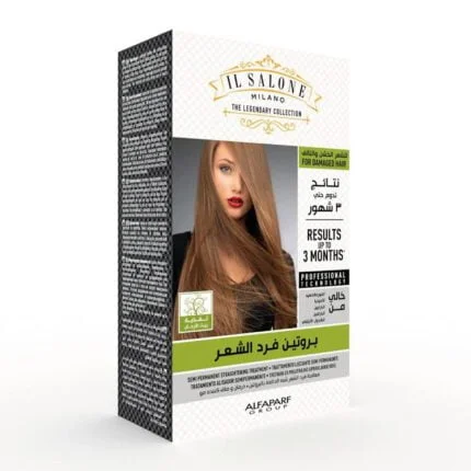IL salone Straightening protein and smoothing hair with argan oil