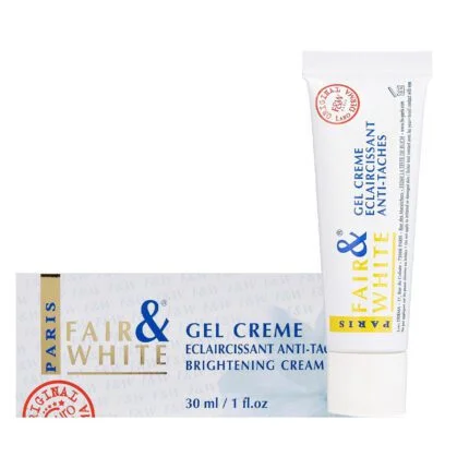 Fair & White Gel Cream for Skin Pigmentation and Lightening 30ml