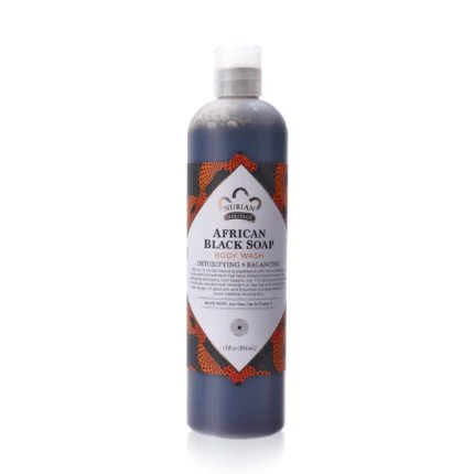 Nubian Heritage African Black Soap Body Wash 384ml