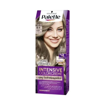 Palette hair dye, light ash blonde 1-8