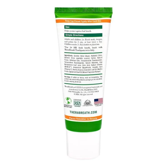 TheraBreath mild Mint Toothpaste 113.5 g - Image 3