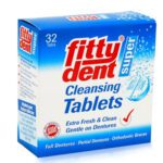 Fitti Dent sterilization tablets for removable dentures 32 tablets