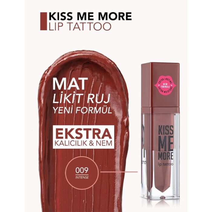 Flormar Kiss Me More Lip Tattoo 009 - Image 4