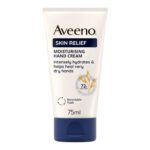 افينو كريم ترطيب اليدين بالشوفان وزبدة الشيا 75 مل Aveeno skin relief hand cream with soothing triple oat complex & shea butter 75ml