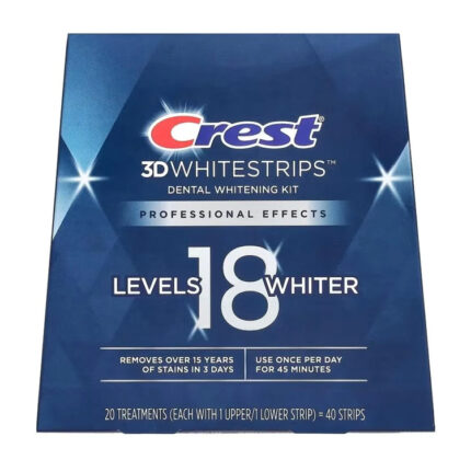 لصقات بروفيشنال افكت لتبييض الاسنان من كرست ثري دي 40 لصقه - Crest 3D white dental whitening professional effects kit 40pcs