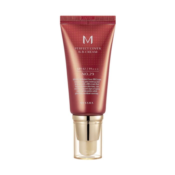 بي بي كريم بيرفكت من ميشا 29 كراميل بيج 50 مل - Missha Perfect BB Cream - 29 Caramel Beige 50ml