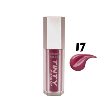 ملمع شفاه هيت من تينتي ميك اب 17 | اوتلت بترا كير - TINTY lip gloss heat 17 | Petra Care Outlet