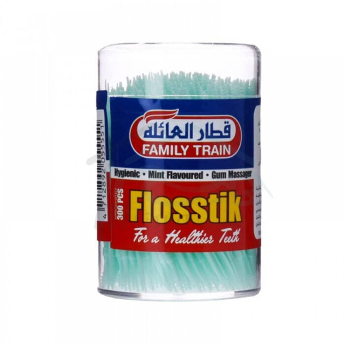 قطار العائلة فلوستك بطعم النعناع 300 حبه| اوتلت بترا كير -  Family Train Flustick Mint Flavor 300 Pieces | Petra Care Outlet