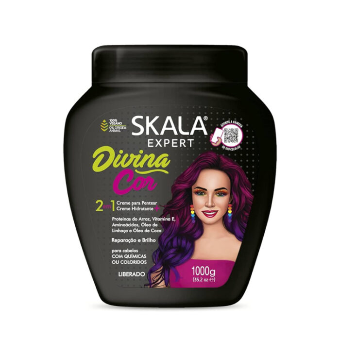 كريم معالج للشعر ديفينا كور من سكالا 1000 جم | اوتلت بترا كير - SKALA cream Divina cor 1000g | Petra Care Outlet