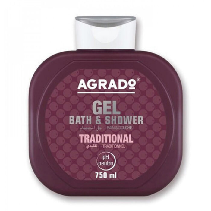 اجرادو جل استحمام التقليدي 750 مل | اوتلت بترا كير - AGRADO shower gel traditional 750ml | Petra Care Outlet