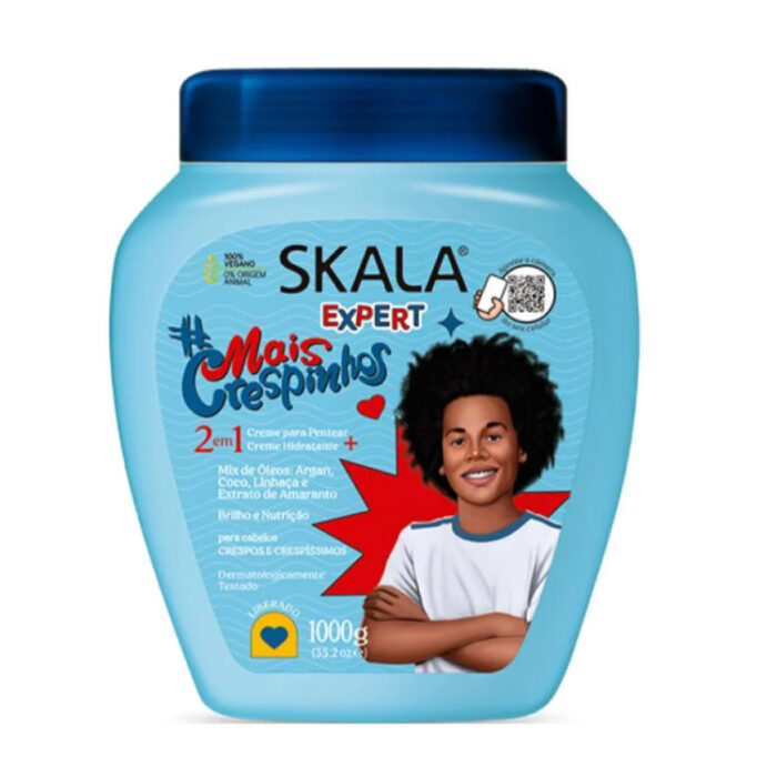 سكالا كريم معالج للشعر ميس كريسبينهوس 1000 جم | اوتلت بترا كير - SKALA cream mais crespinhos 2 in 1 1000g | Petra Care Outlet
