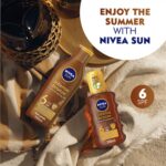 نيفيا بخاخ زيت تان بعامل حماية 6 اس بي اف 200 مل | اوتلت بترا كير - Nivea intense bronze golden & lasting tan spray 6 SPF 200ml | Petra Care Outlet