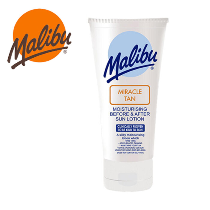 ماليبو لوشن تان تسمير ميراكل تان 150 مل | اوتلت بترا كير - Malibu lotion miracle tan 150ml | Petra Care Outlet