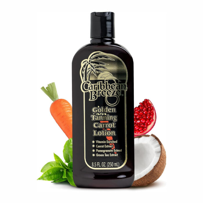 كاريبيان بريز زيت تان ذهبي بالجزر 250 مل | اوتلت بترا كير - Caribbean Breeze golden tanning with carrot oil 250ml | Petra Care Outlet