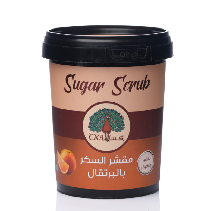 اكسا مقشر السكر بالبرتقال 600 جم | أوتلت بترا كير - EXA sugar scrub with orange 600g | Petra Care Outlet